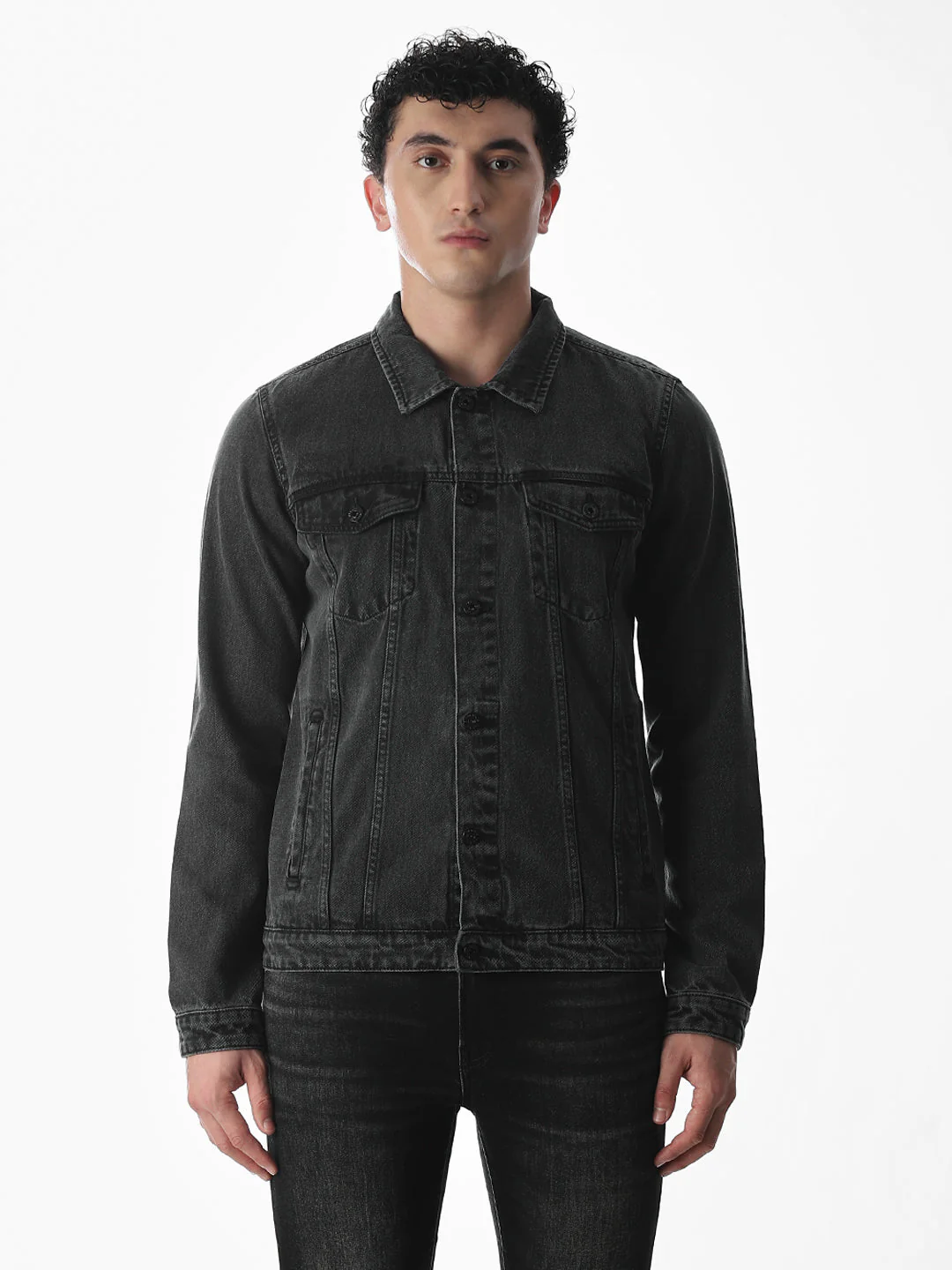 Chest Pocket Denim Jacket - Image 8