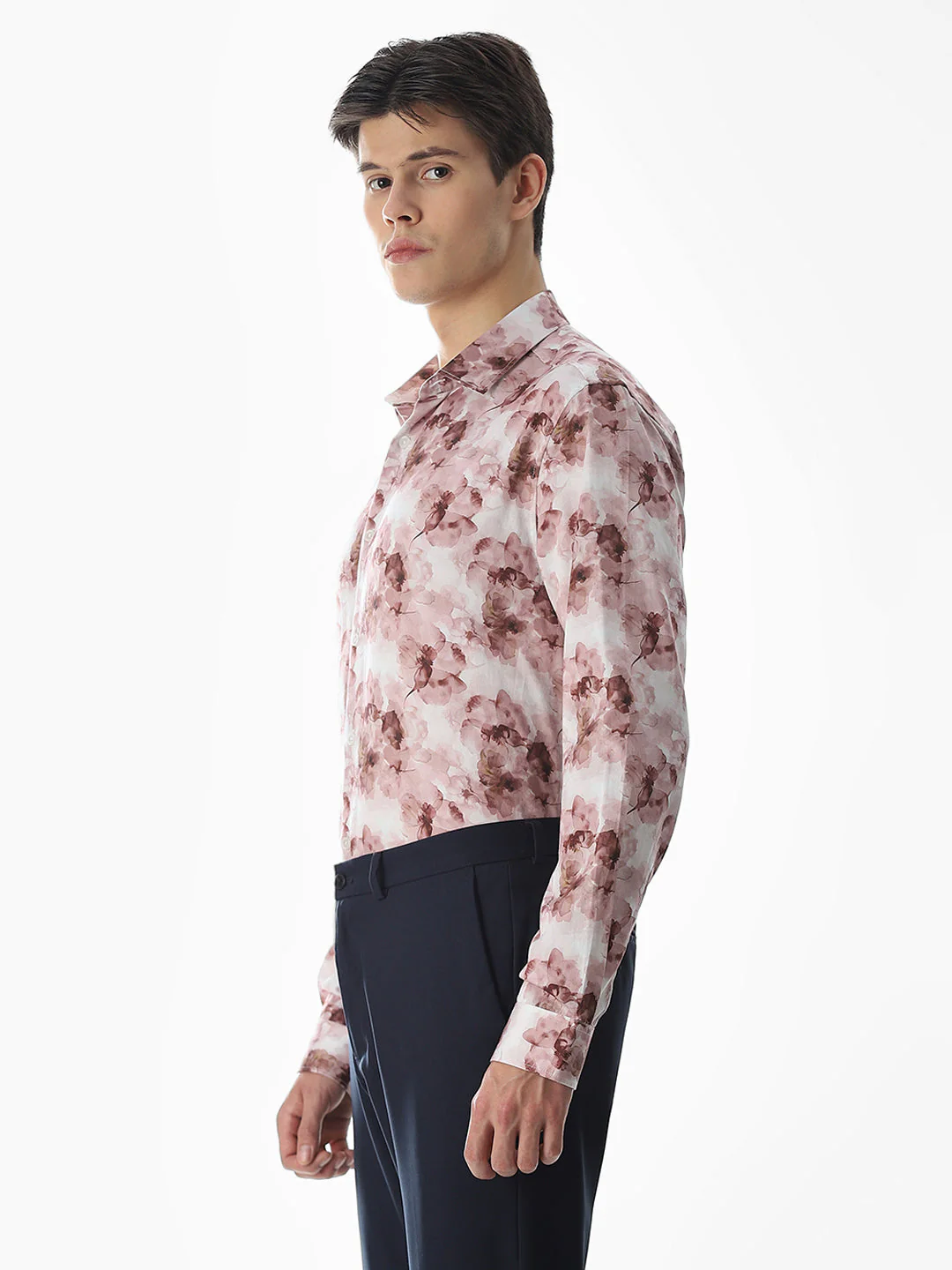 Cotton Printed Full Sleeves Shirt - Image 3