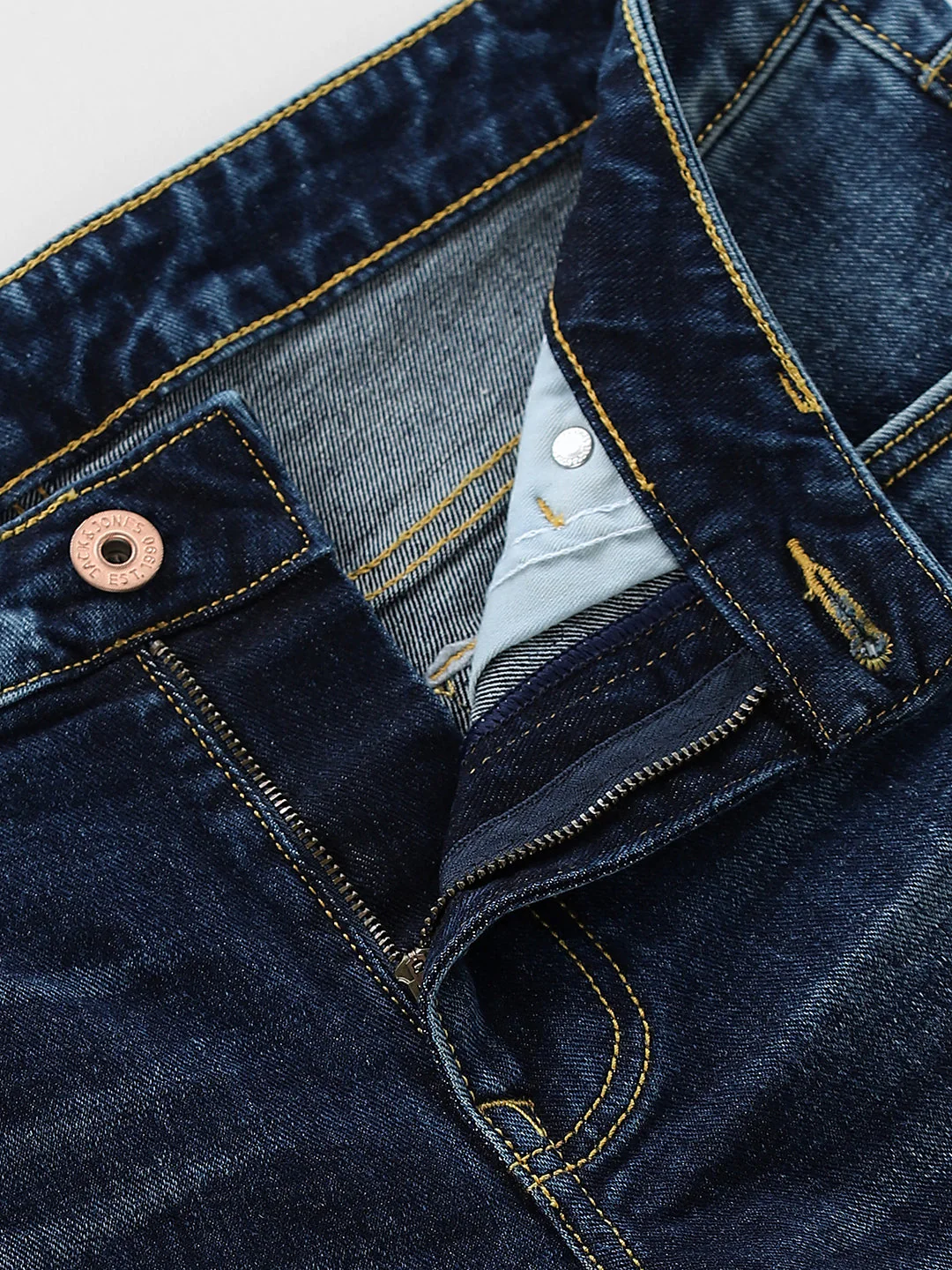 Cropped Distressed Brak Slim Fit Jeans - Image 5