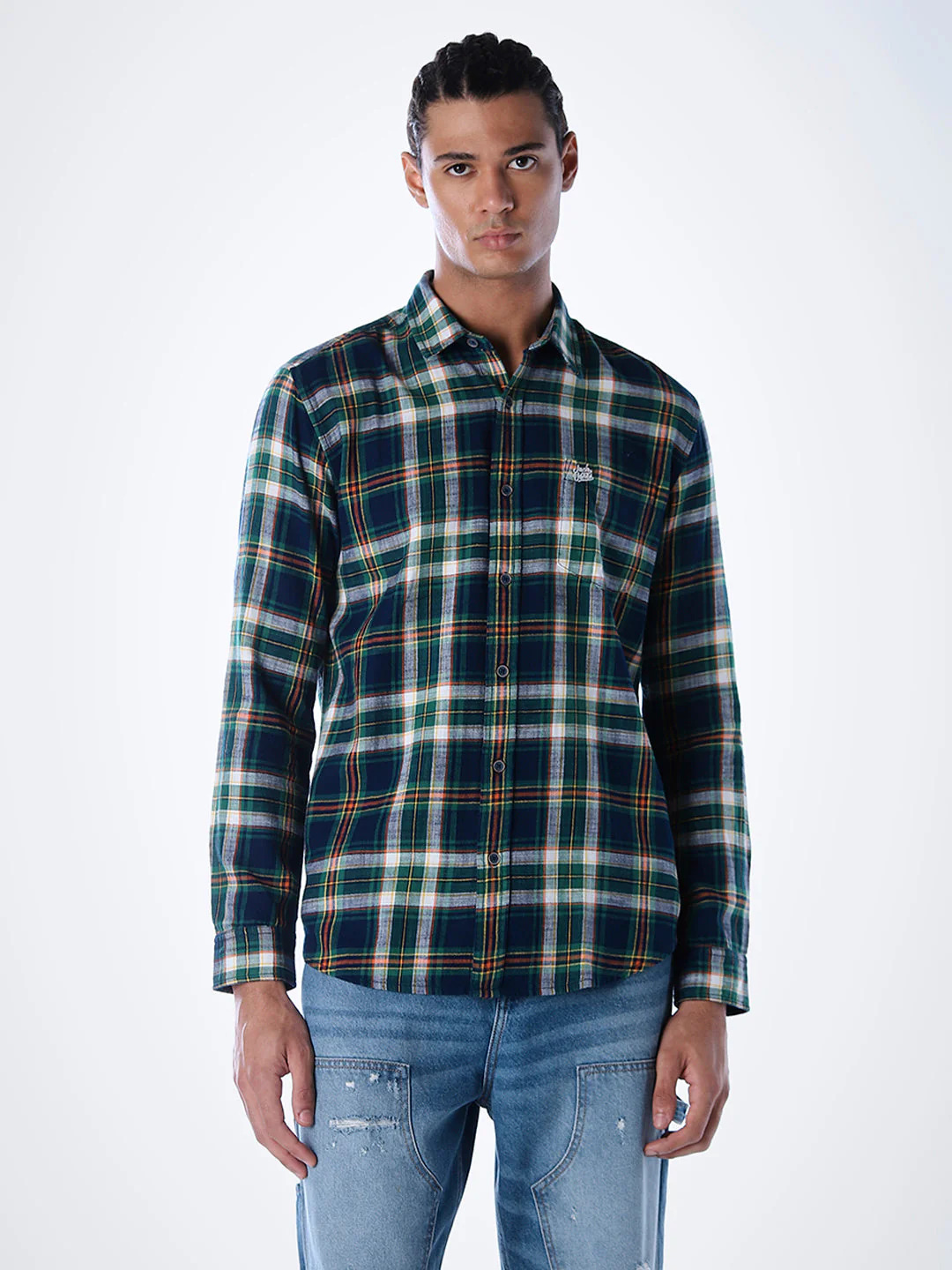 Regular Fit Check Cotton Shirt - Image 2
