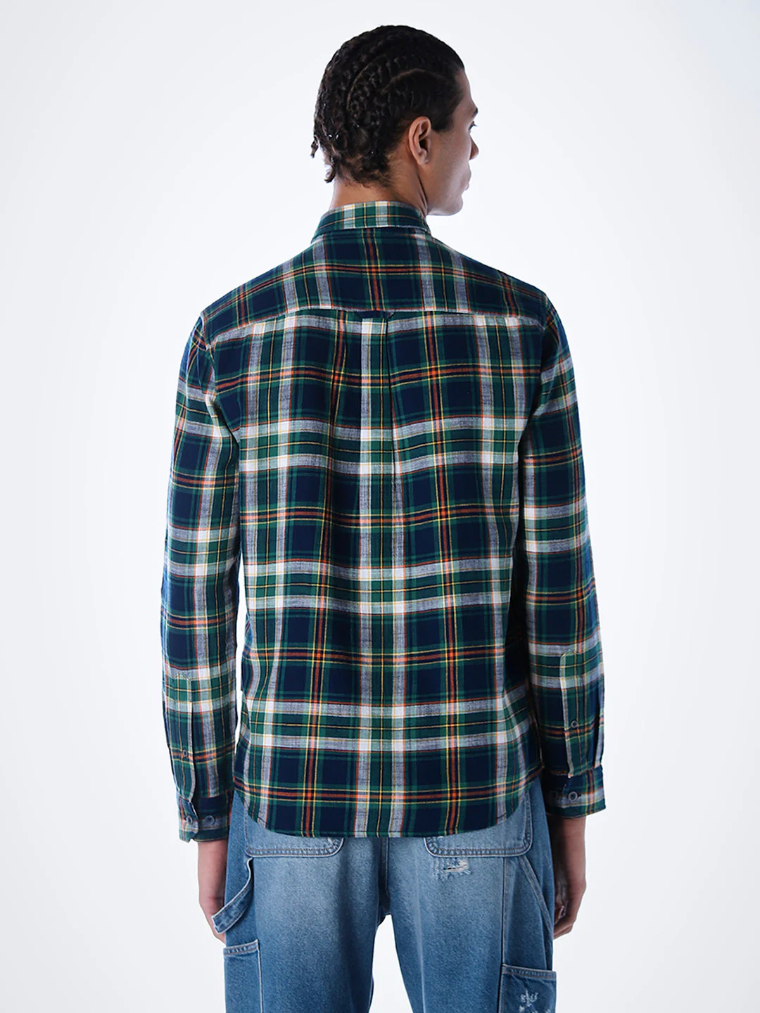 Regular Fit Check Cotton Shirt - Image 4