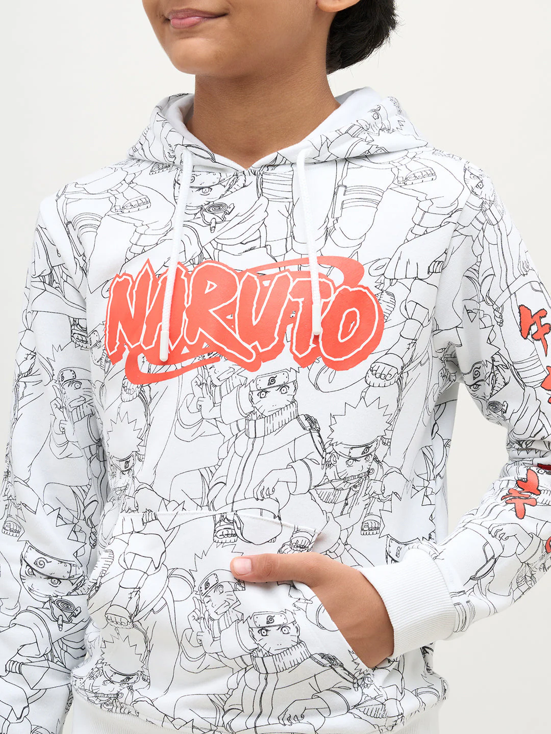 Boys Ninja Clash Naruto Hoodie - Image 6