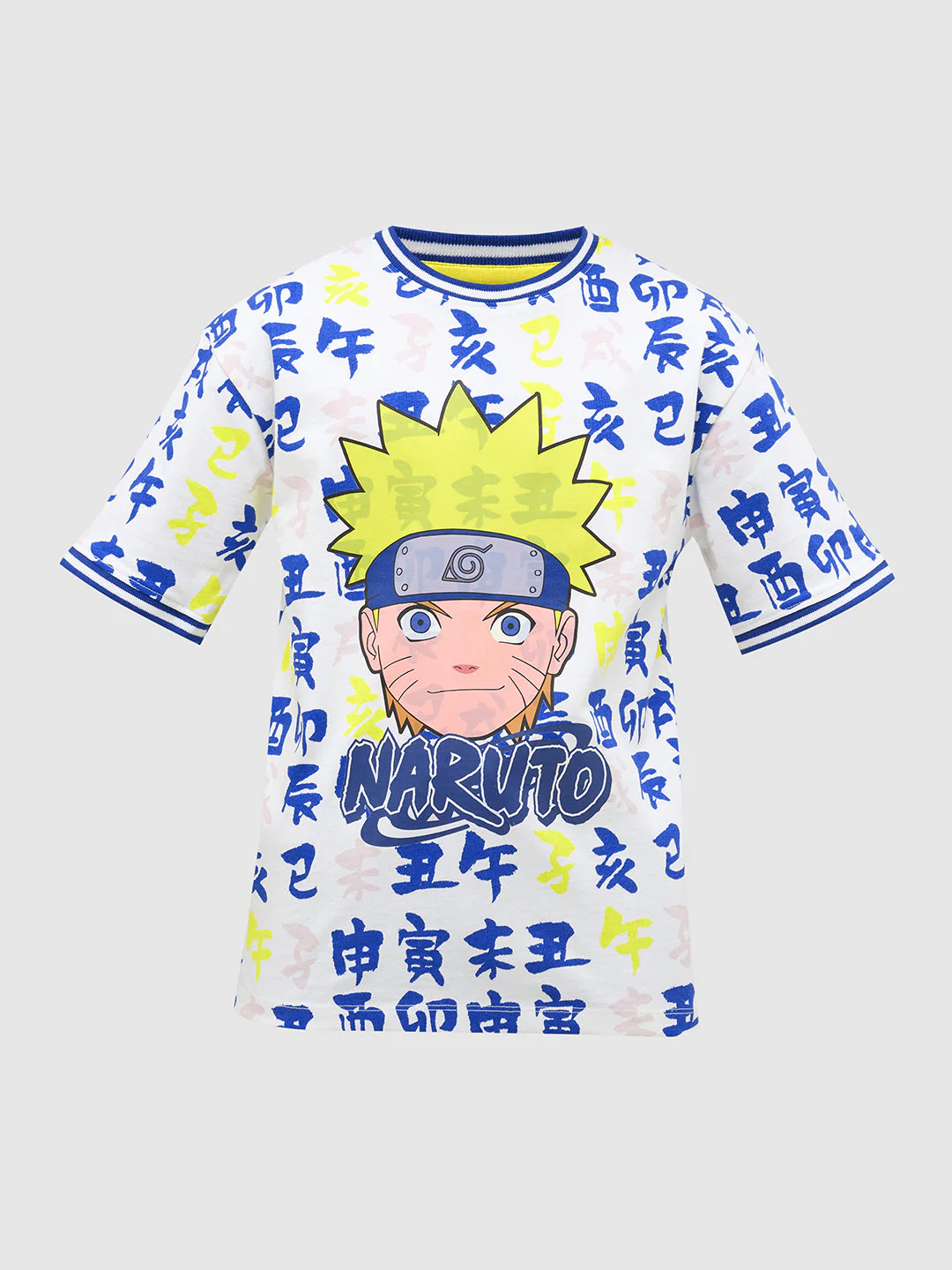 Boys Naruto Print Cotton T-shirt - Image 7