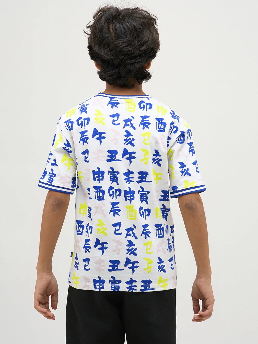 Boys Naruto Print Cotton T-shirt - Image 9