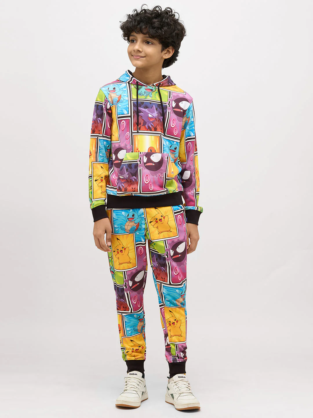 Boys Multi-Pokemon Print Hoodie - Image 5