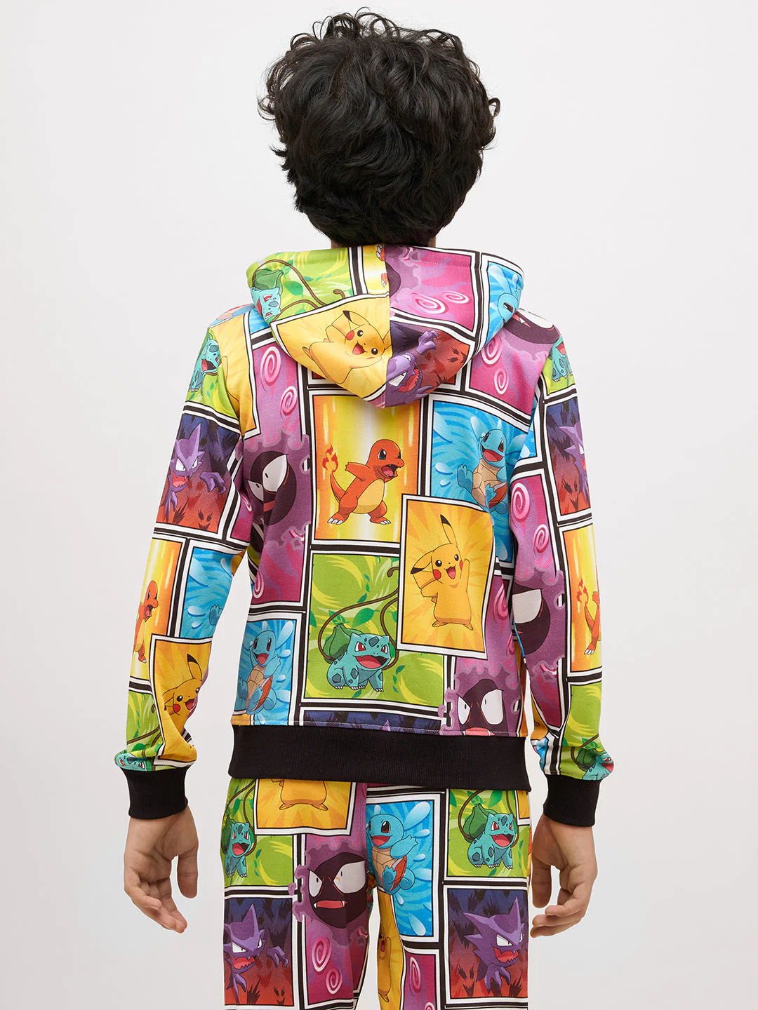 Boys Multi-Pokemon Print Hoodie - Image 9