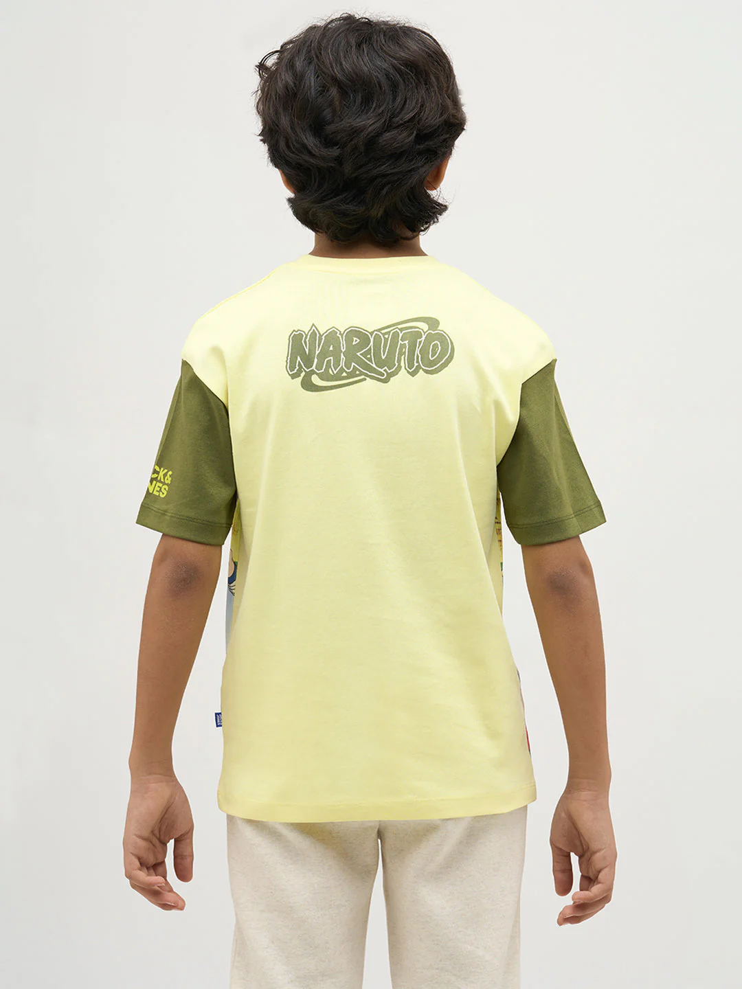 Boys Naruto Jujutsu Power Clash Print T-shirt - Image 9