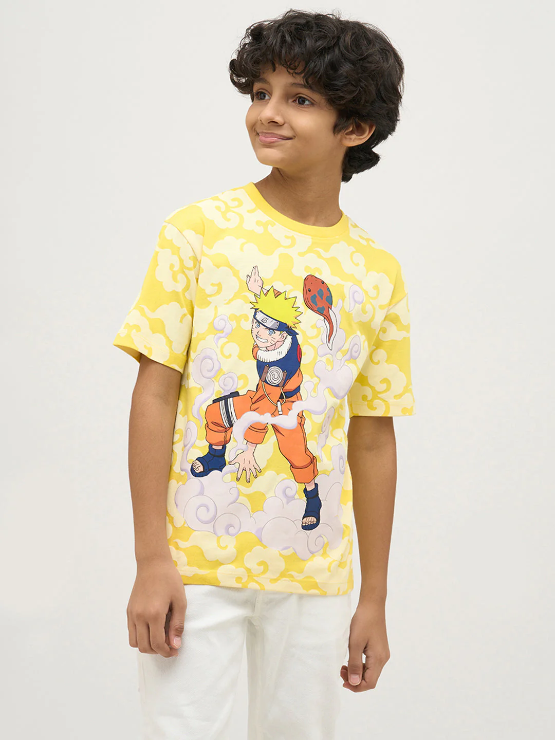 Boys Naruto Ninja Spirit Cotton T-shirt - Image 2
