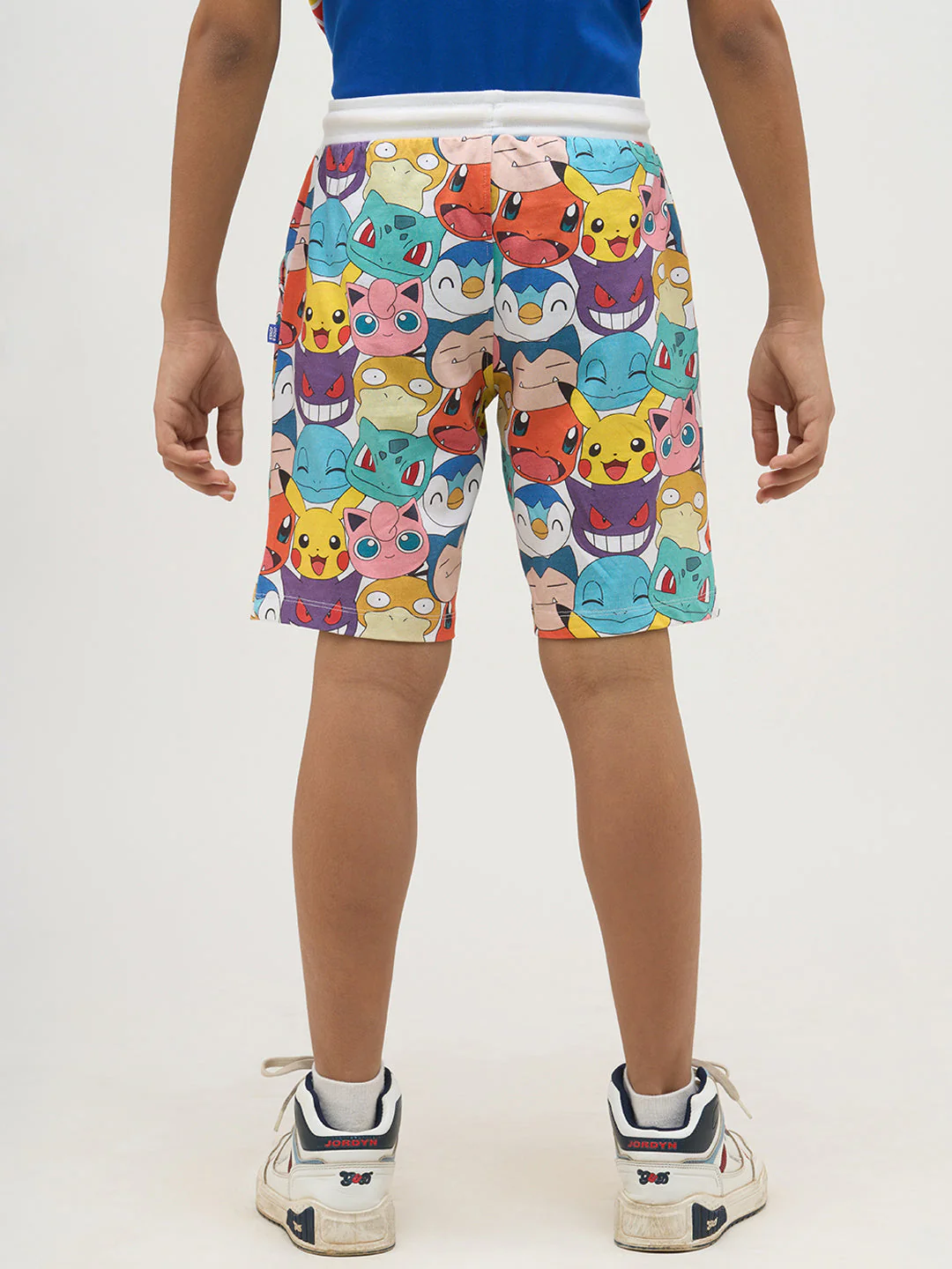 Boys Multi-Pokemon Faces Print Shorts - Image 9