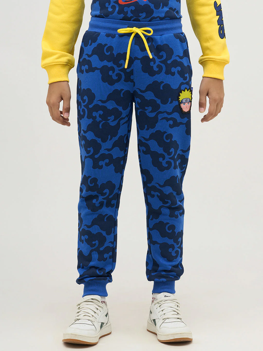 Boys Blue Naruto Printed Sweatpants - Image 8