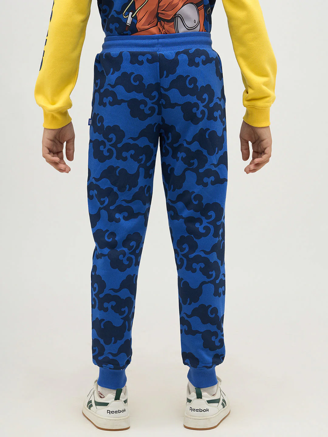 Boys Blue Naruto Printed Sweatpants - Image 9