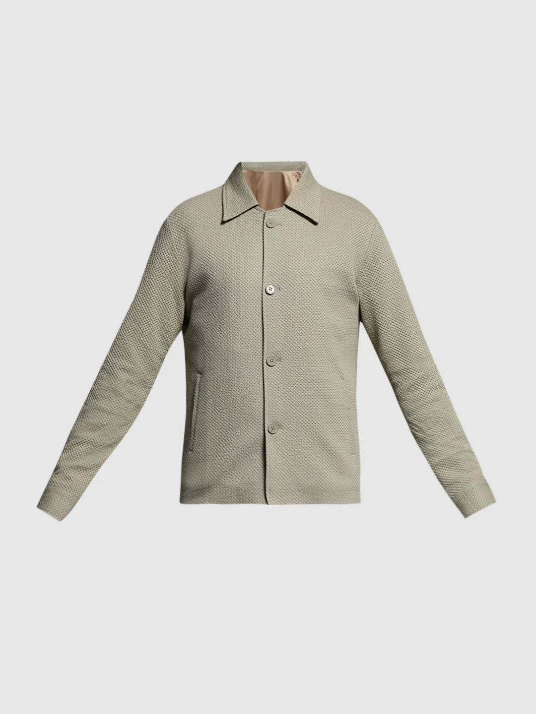 Sand Regular Fit Shacket - Image 7