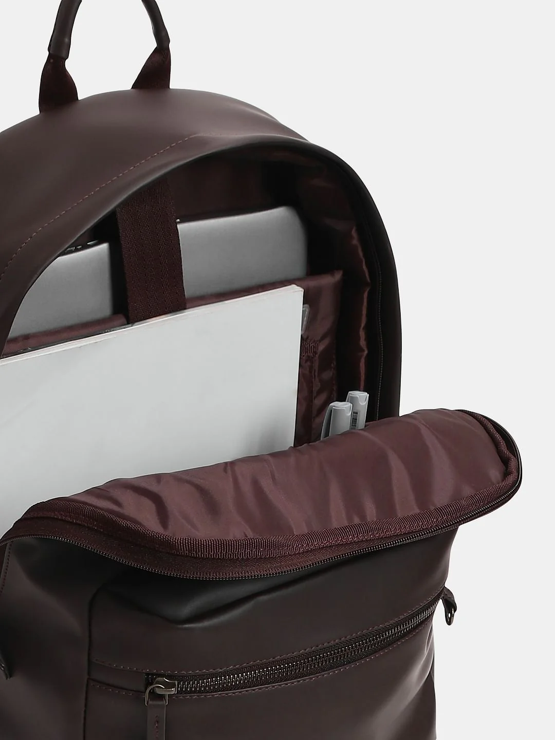 Dark Brown Backpack - Image 7