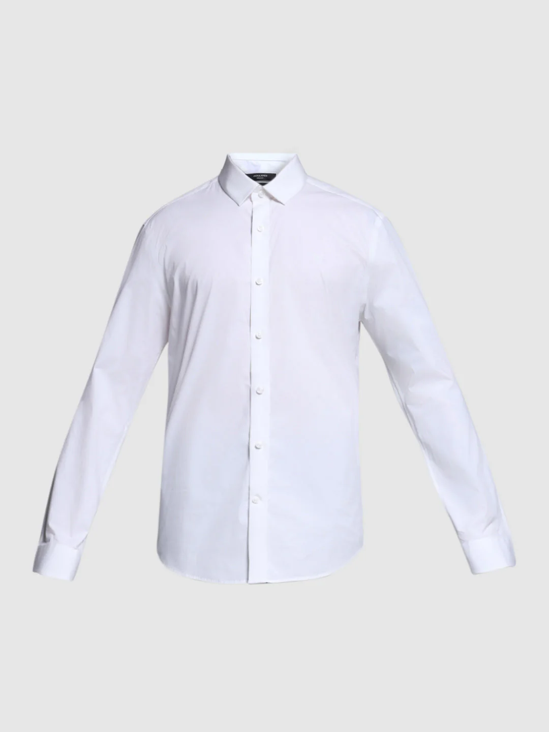White Slim Fit Formal Shirt - Image 7