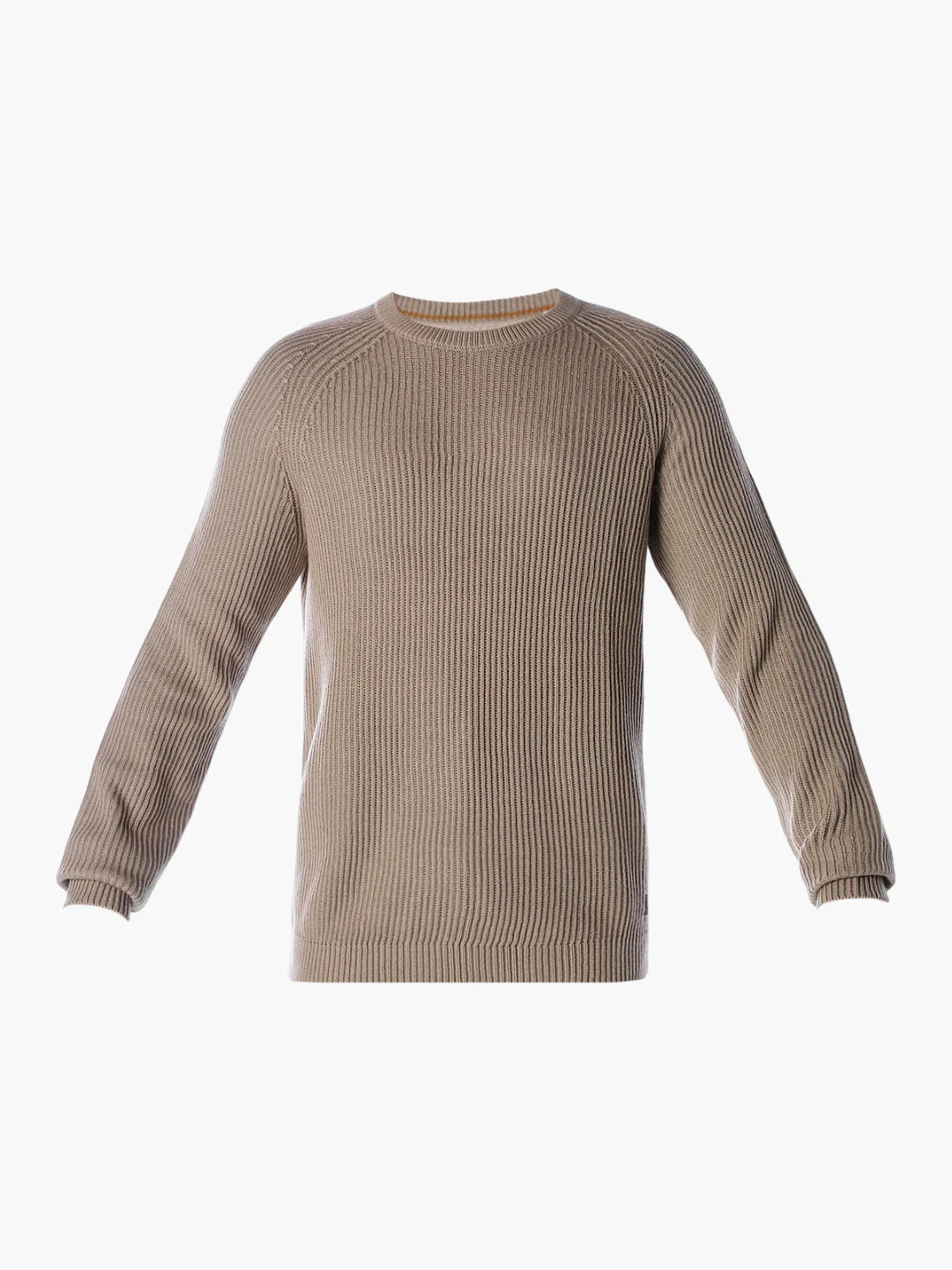 Beige Relaxed Fit Pullover - Image 7