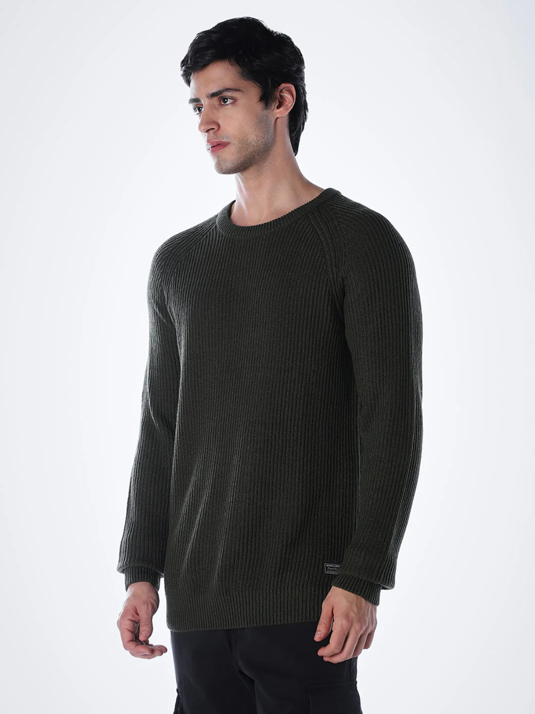 Green Relaxed Fit Pullover - Image 3