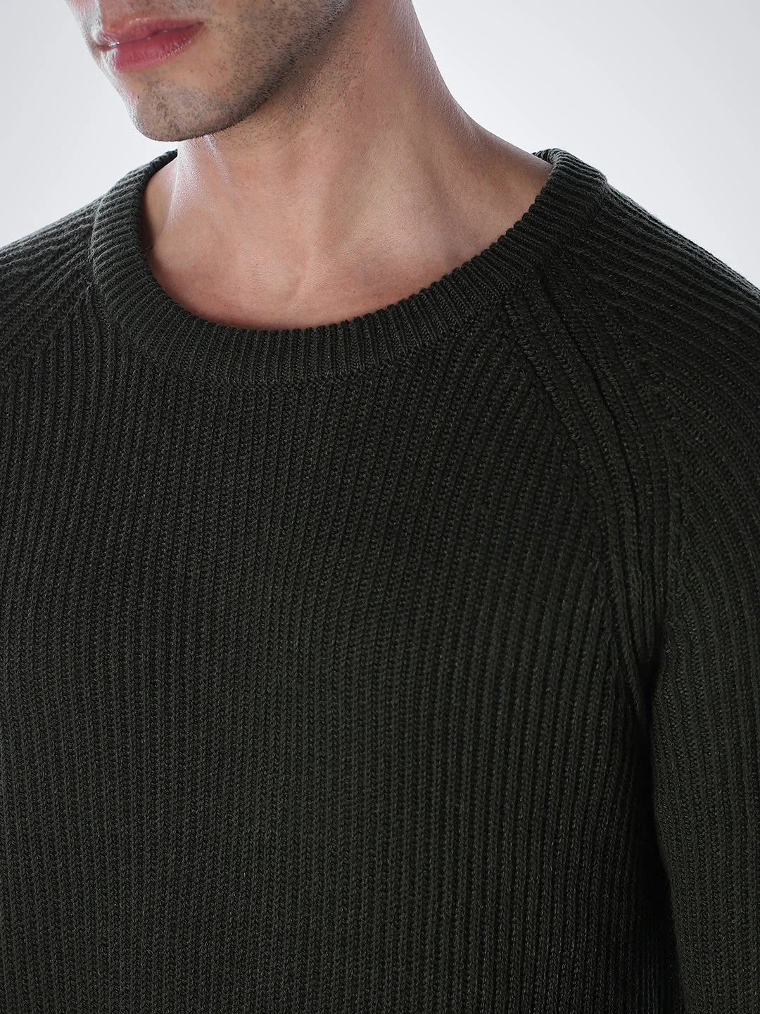 Green Relaxed Fit Pullover - Image 5