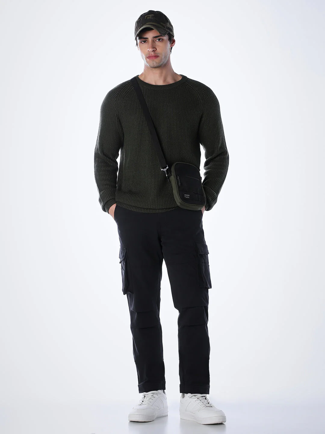 Green Relaxed Fit Pullover - Image 6