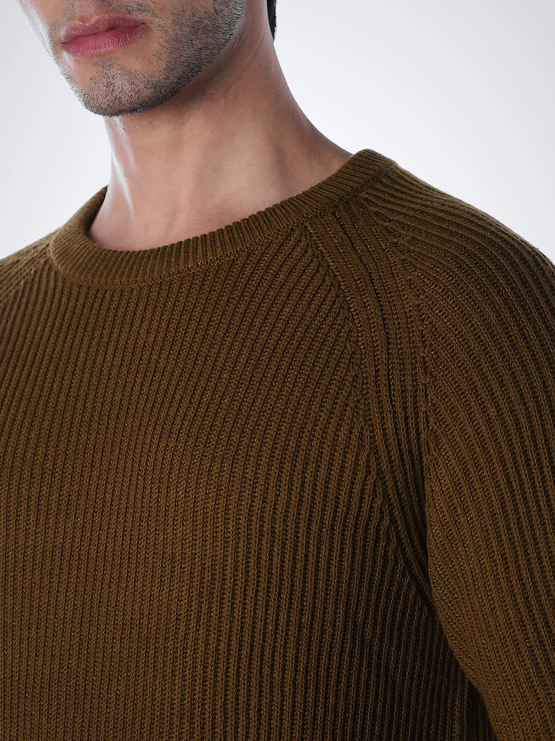Brown Relaxed Fit Pullover - Image 5