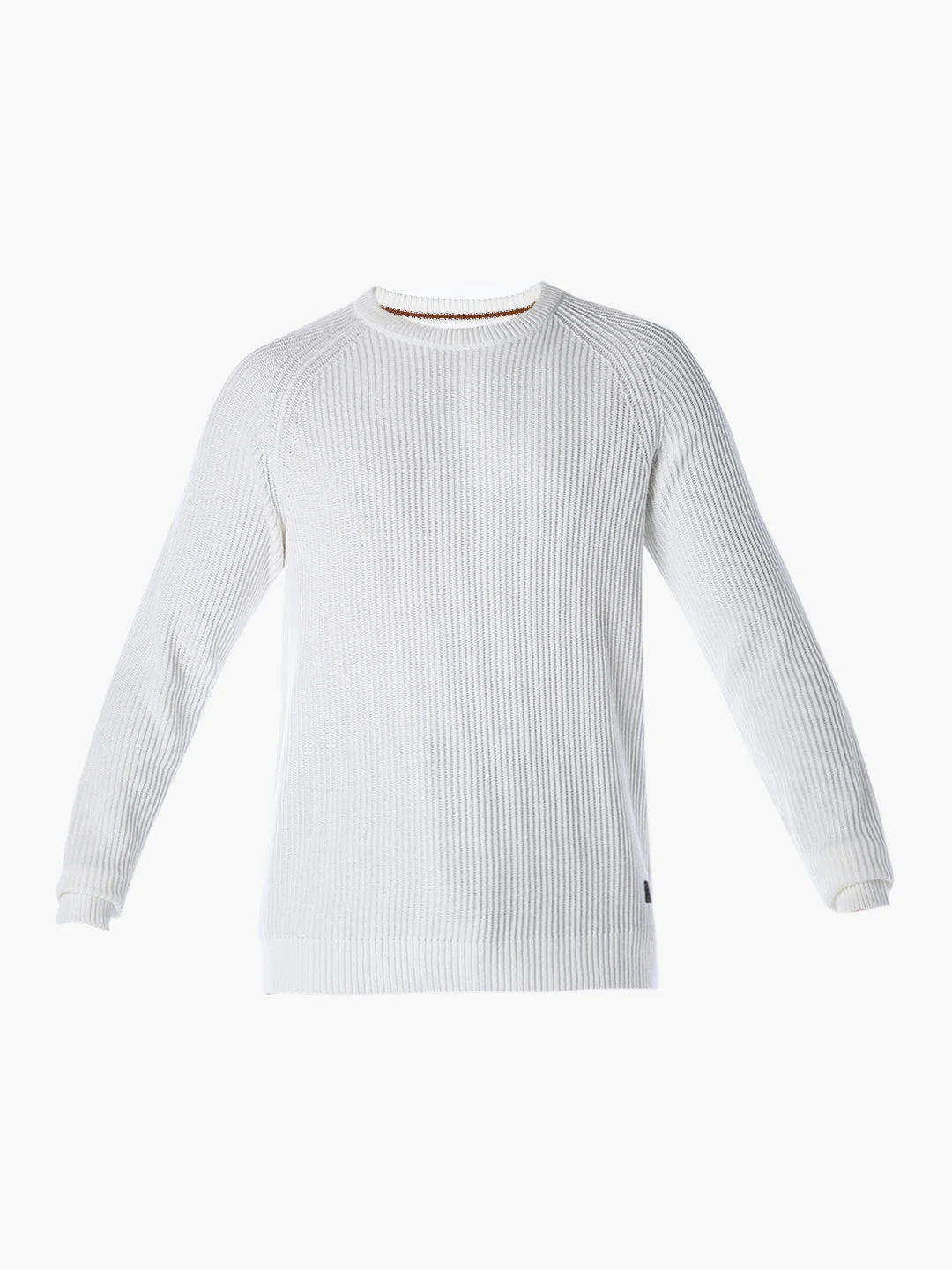 White Relaxed Fit Pullover - Image 7