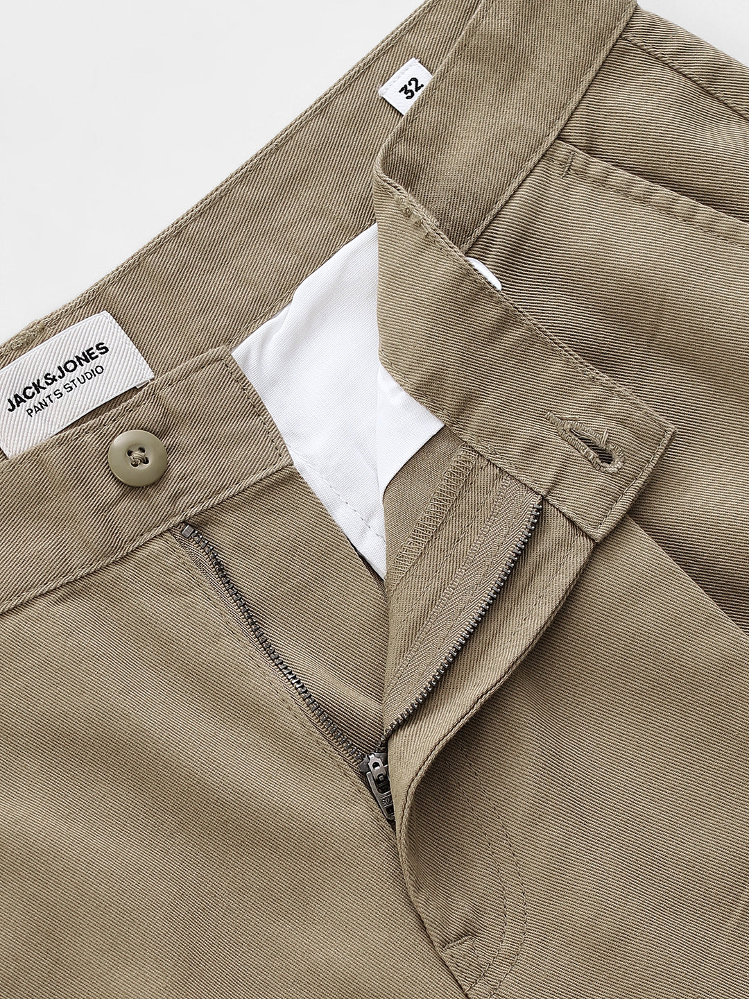 Brown Loose Fit Cotton Chinos - Image 5