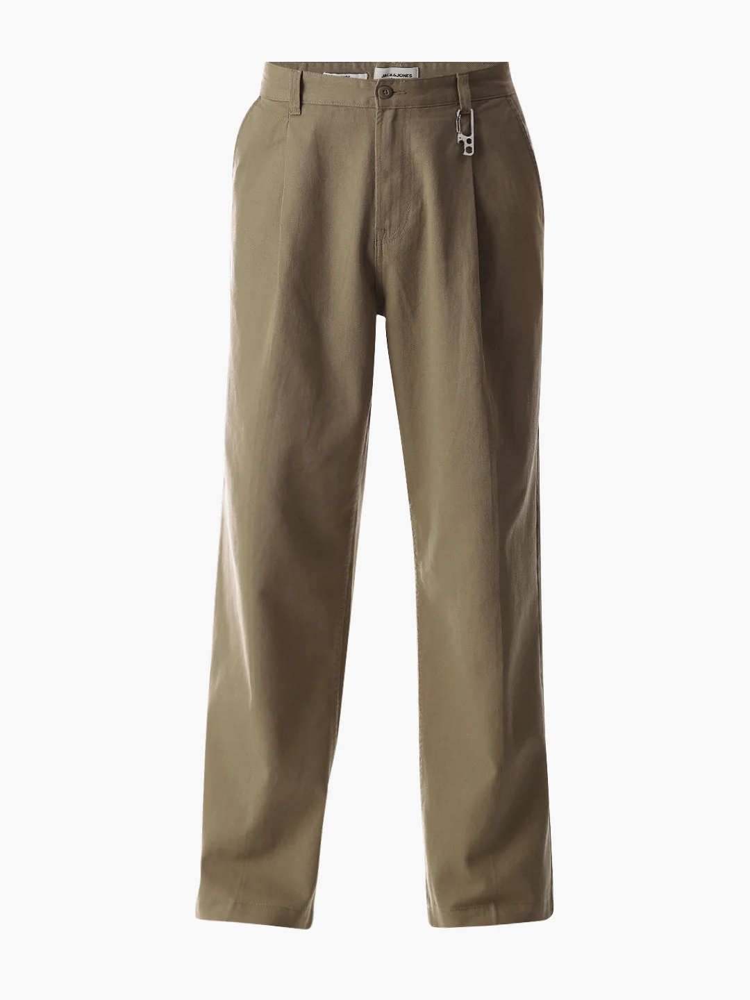 Brown Loose Fit Cotton Chinos - Image 7
