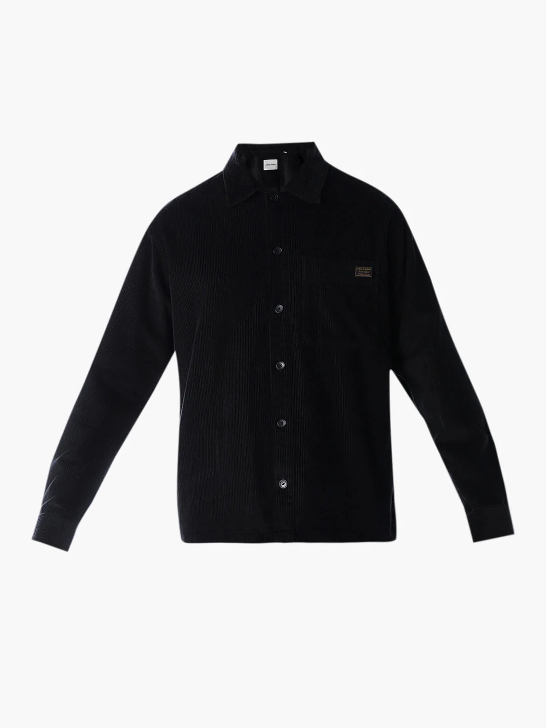 Corduroy Overshirt - Black - Image 7