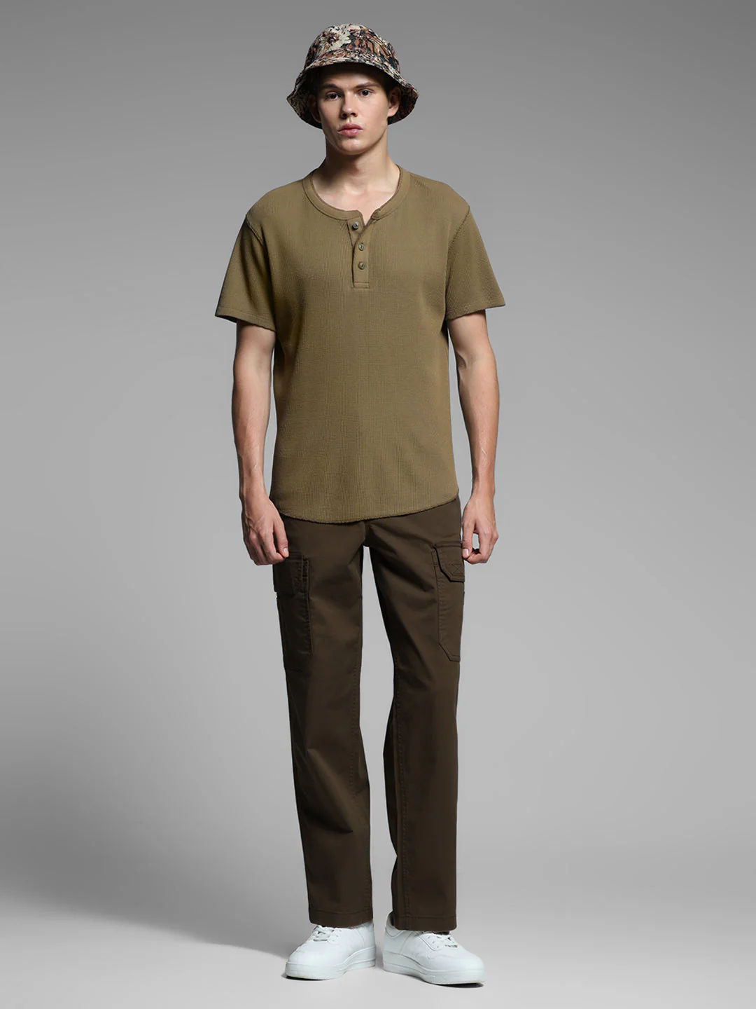 Dark Brown Anti Fit Cargos - Image 6