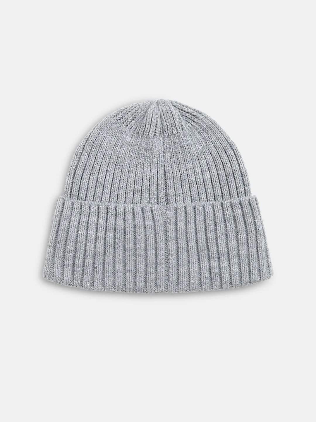 Light Grey Knitted Beanie