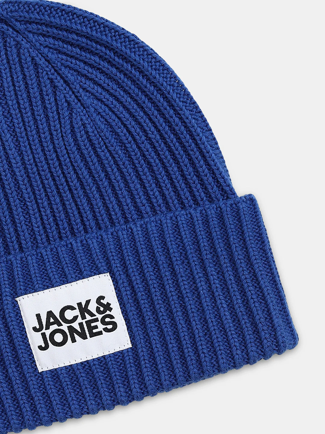 Blue Organic Cotton Beanie - Image 3