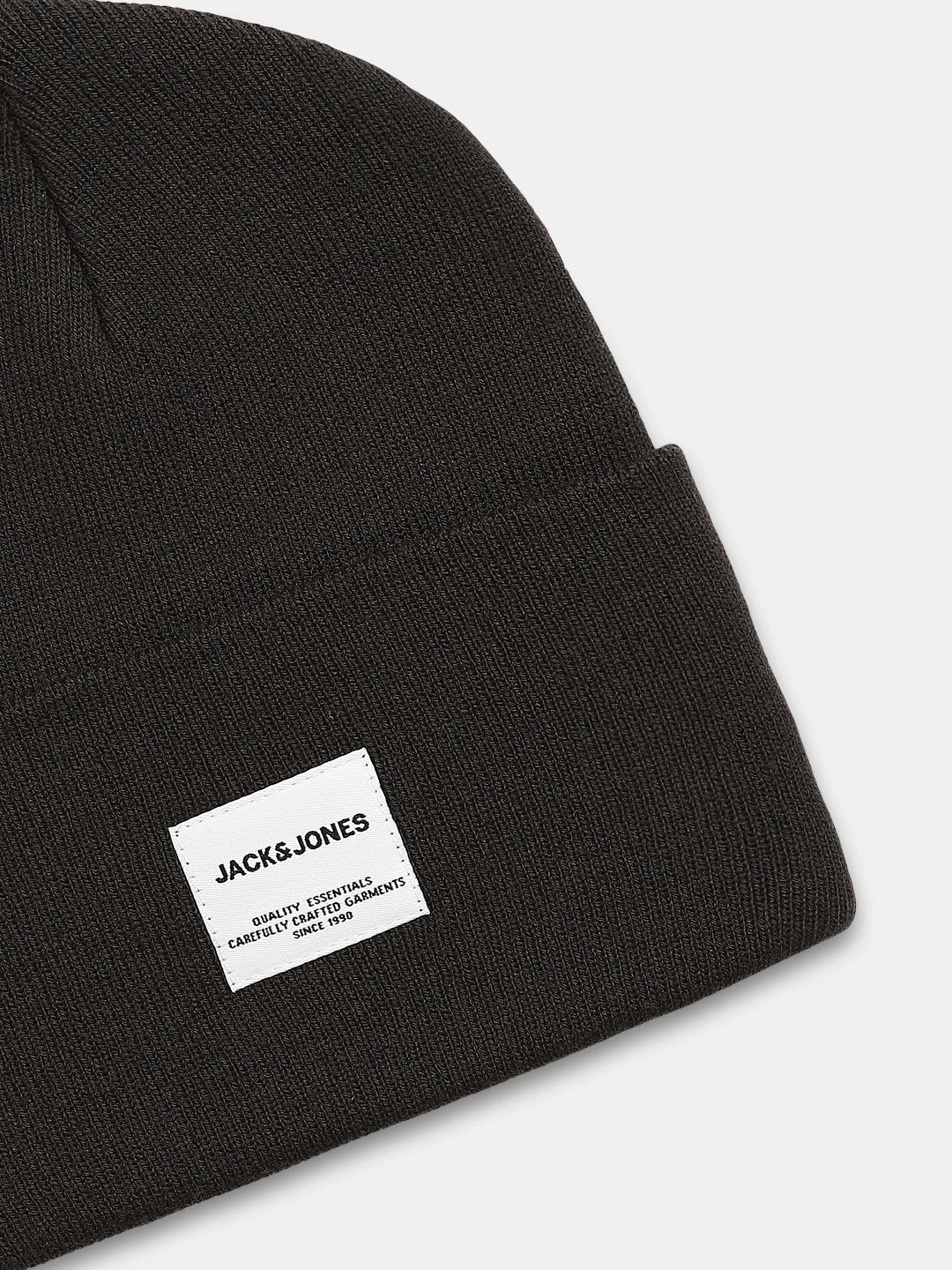 Chocolate Brown Knitted Beanie - Image 3
