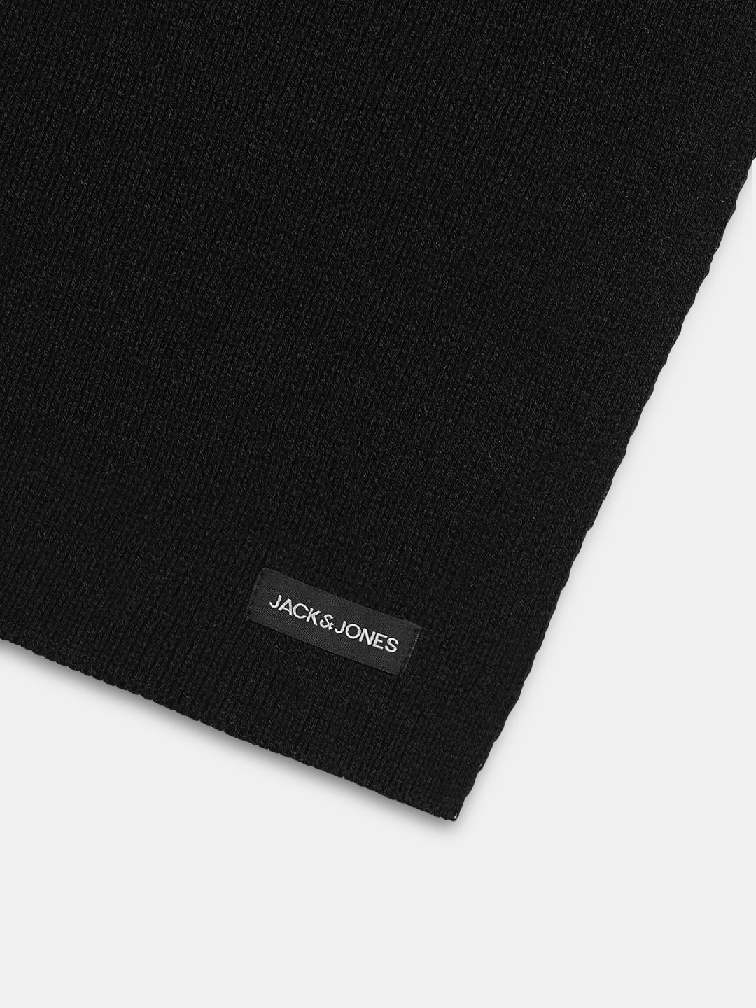 Knitted Scarf - Black - Image 3