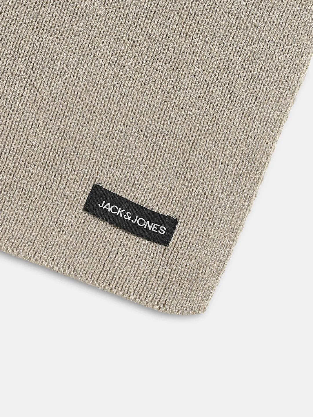 Knitted Scarf - Beige - Image 3
