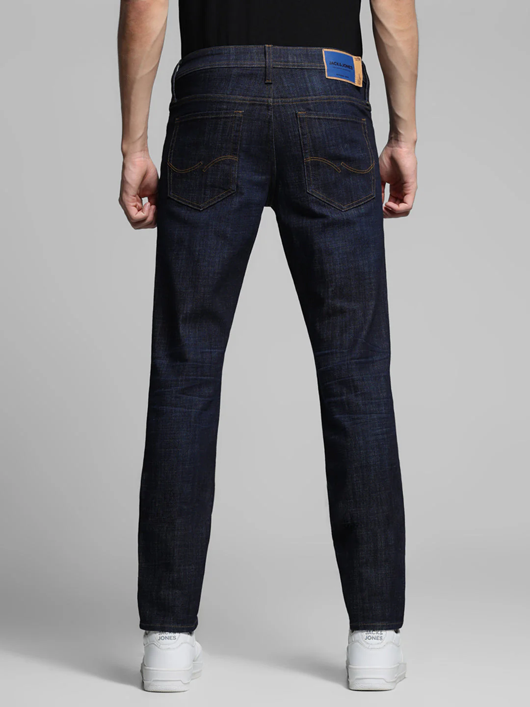 Dark Blue Glenn Slim Fit Jeans - Image 10