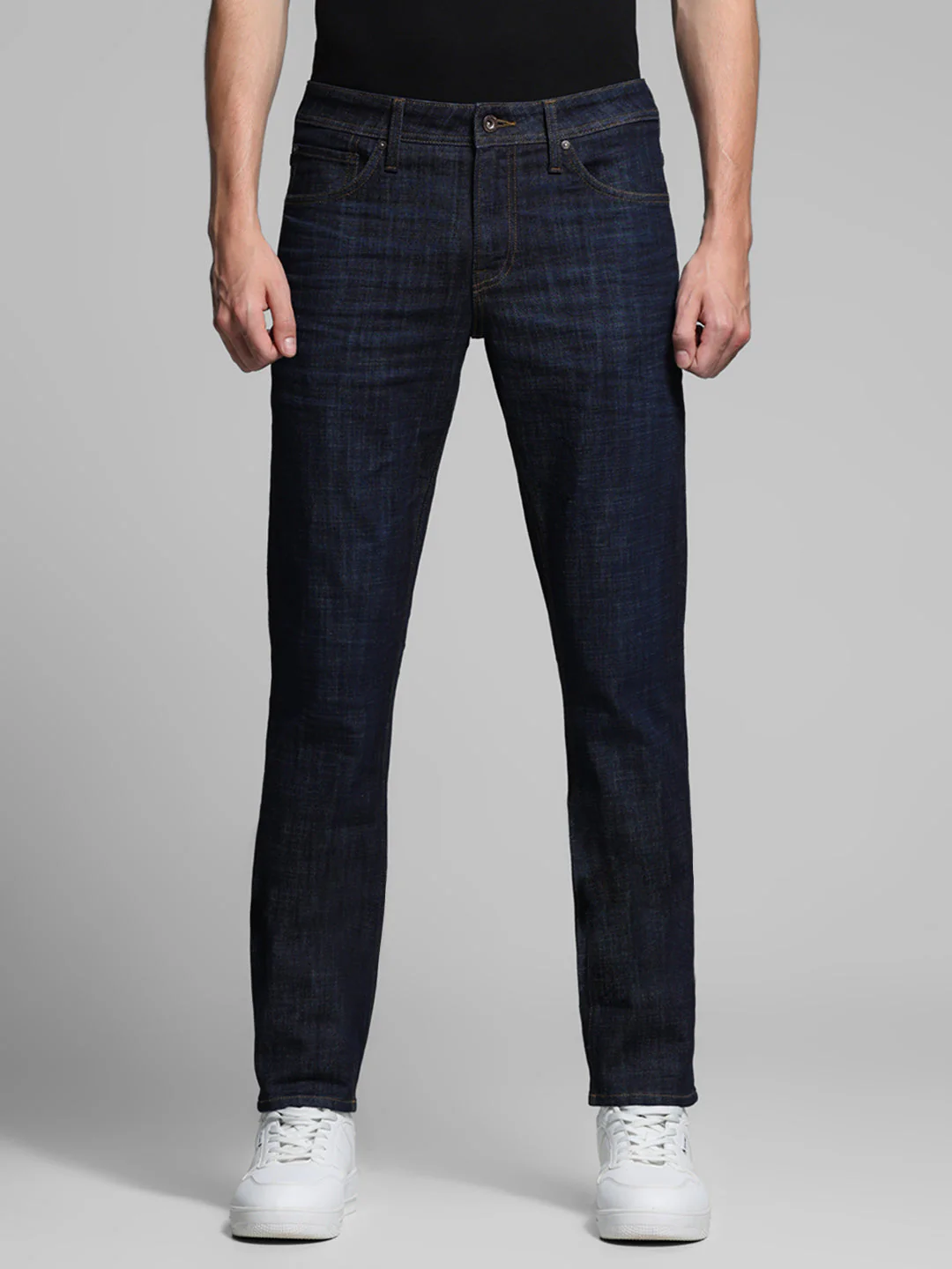 Dark Blue Glenn Slim Fit Jeans - Image 9