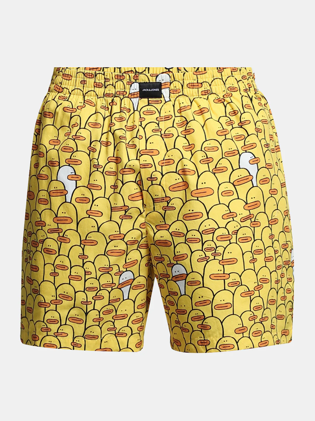 Yellow Duck Print Cotton Boxers - Image 6