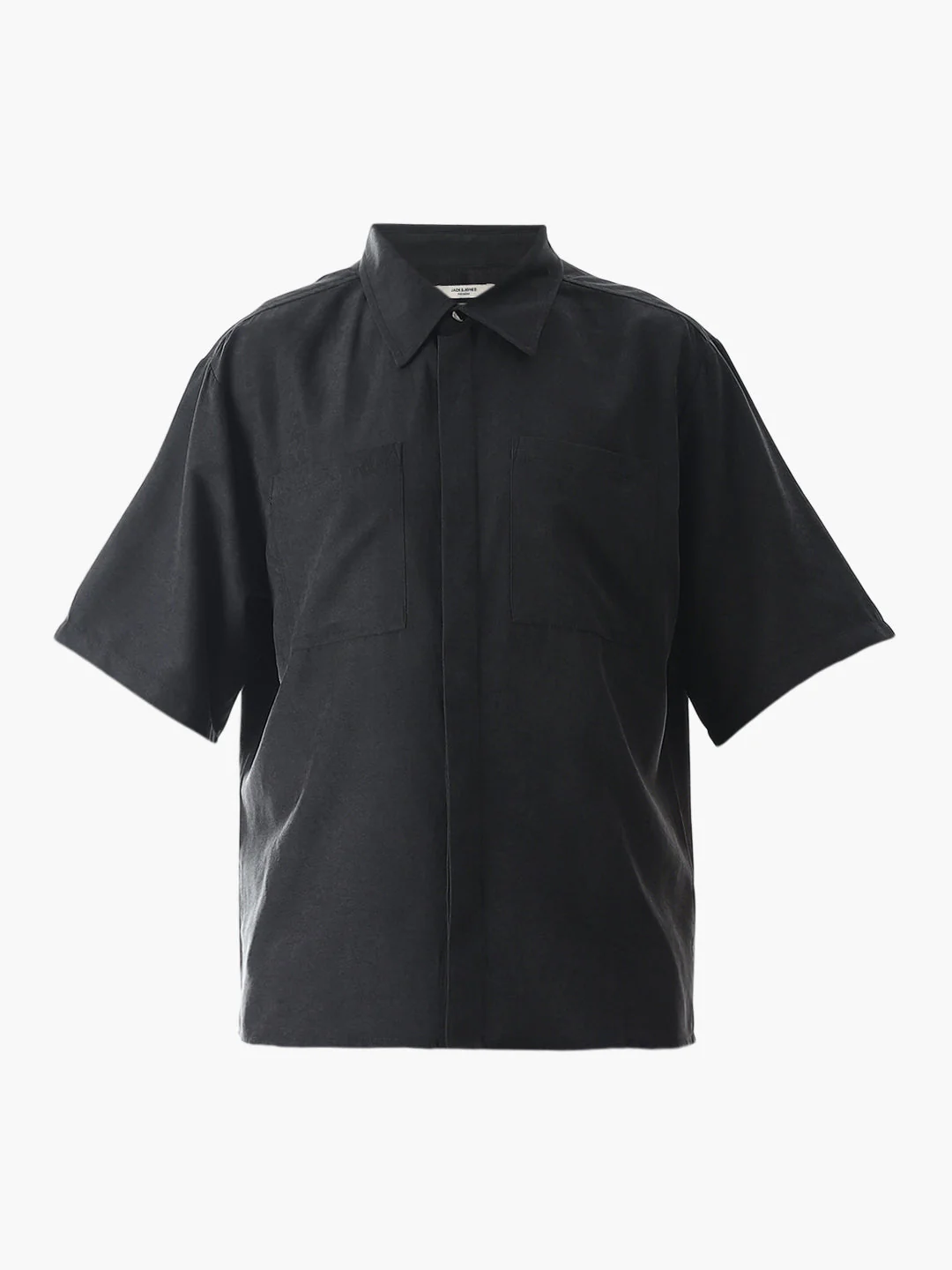 Dark Grey Short Sleeves Overshirt - Image 7