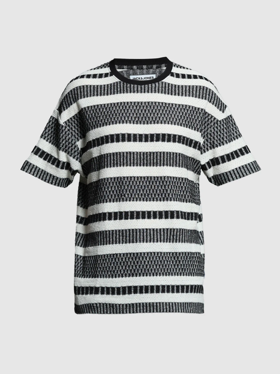 Black Printed Oversized T-shirt - Image 7