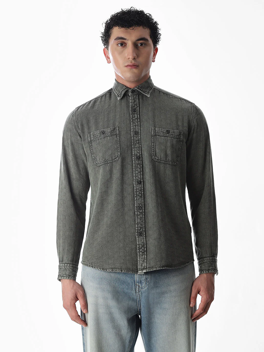 Dobby Cotton Regular Fit Shirt - Image 8