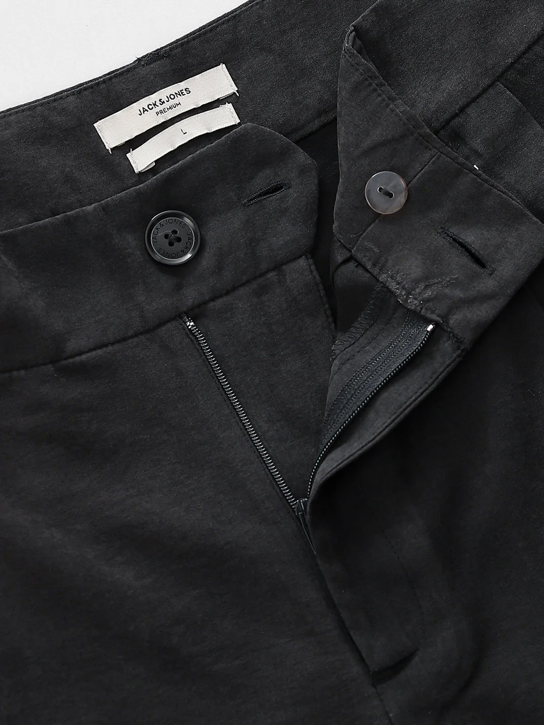 Dark Grey Loose Fit Pants - Image 5