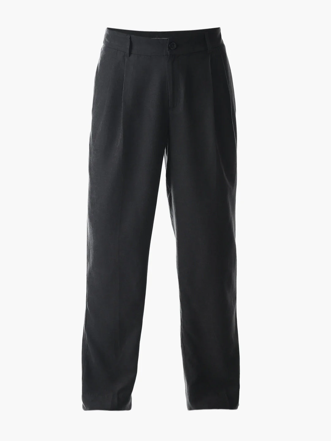 Dark Grey Loose Fit Pants - Image 7