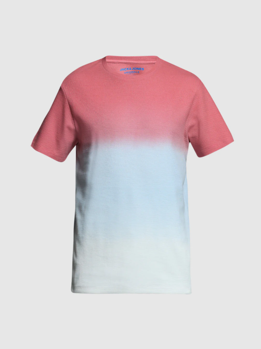 Pink Colourblocked Cotton T-shirt - Image 7