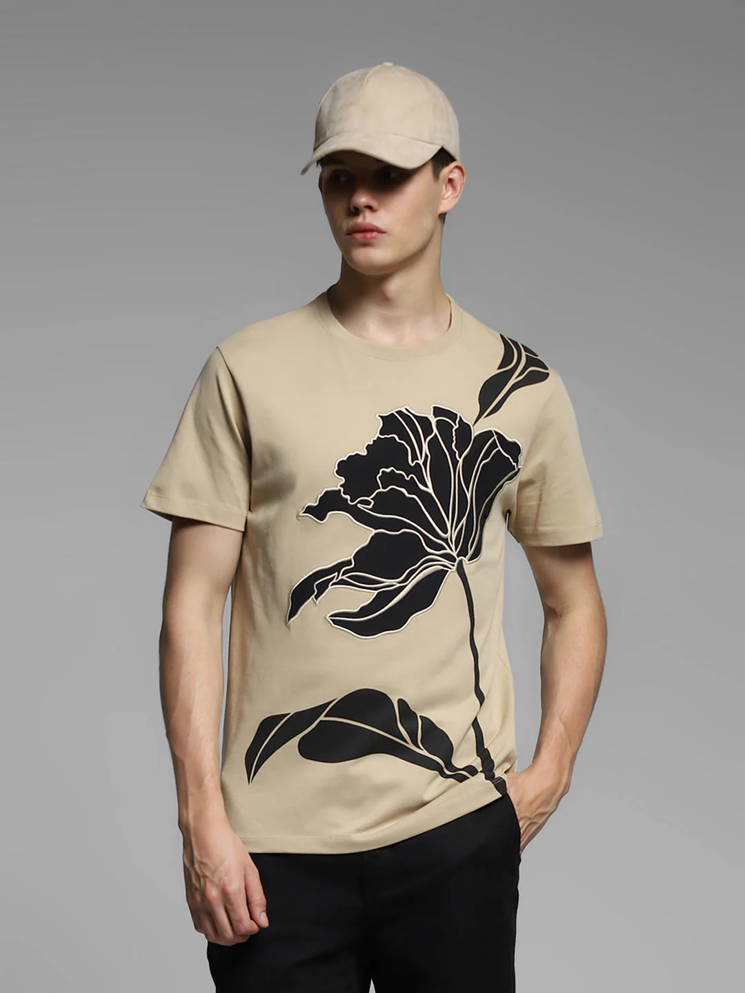 Printed Crew Neck T-shirt