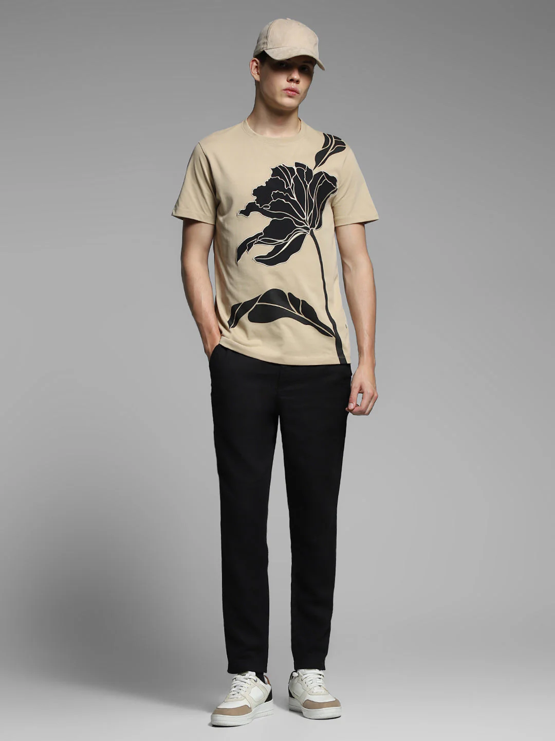 Printed Crew Neck T-shirt - Image 6