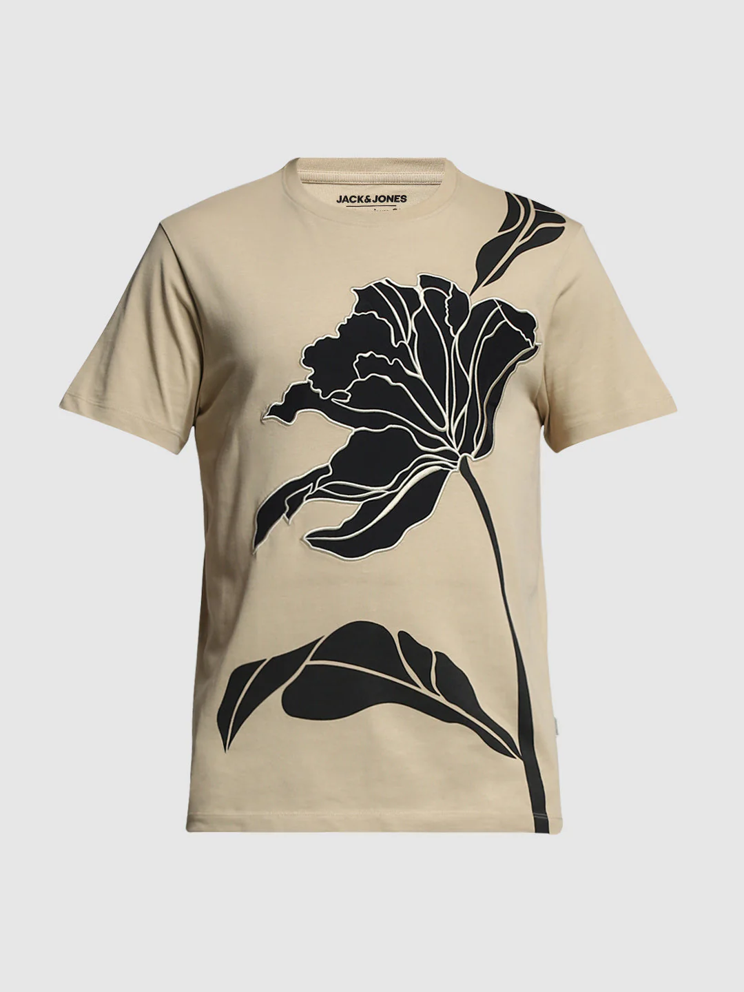 Printed Crew Neck T-shirt - Image 7
