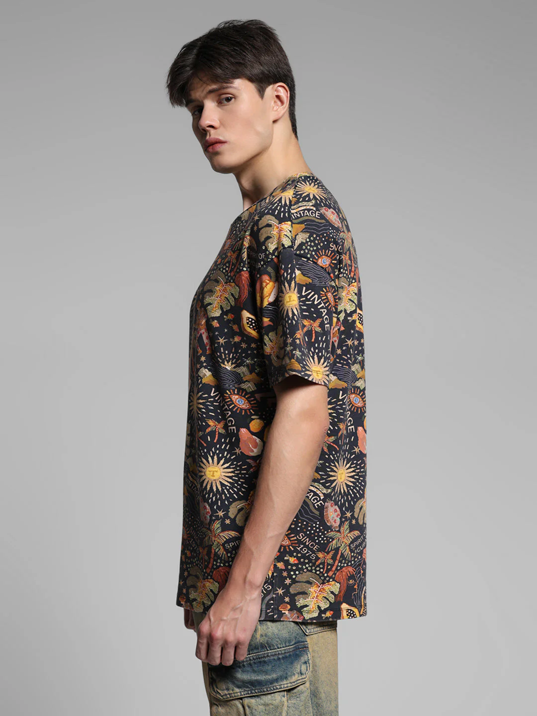 Multi-Colour Printed T-shirt - Image 3