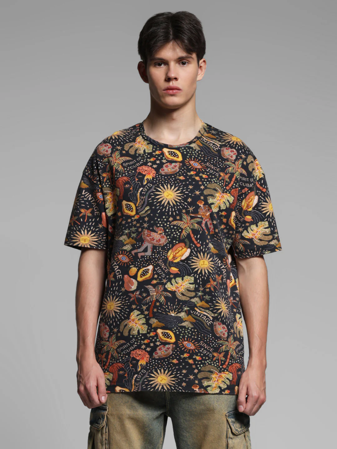 Multi-Colour Printed T-shirt - Image 8