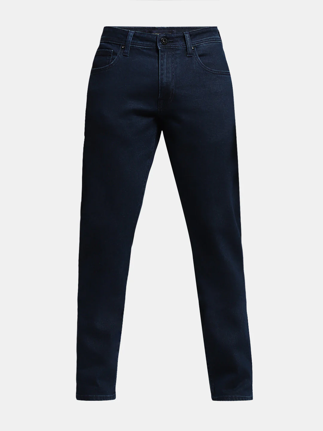 Dark Blue Low Rise Clark Regular Fit Jeans - Image 7
