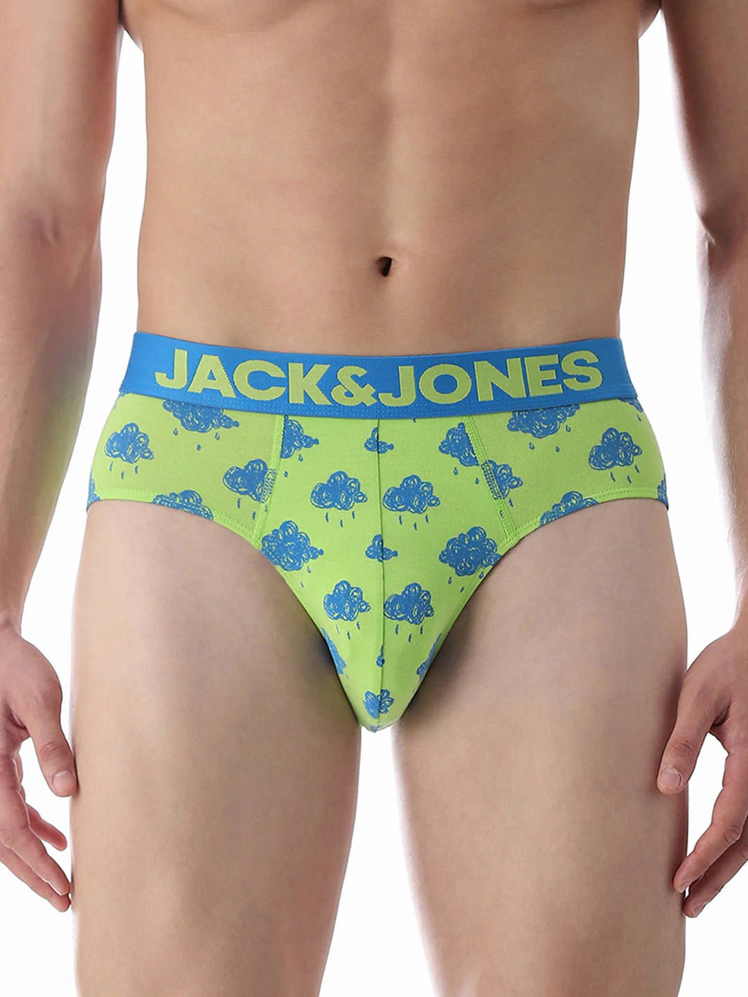 Green Cloud Printed Briefs