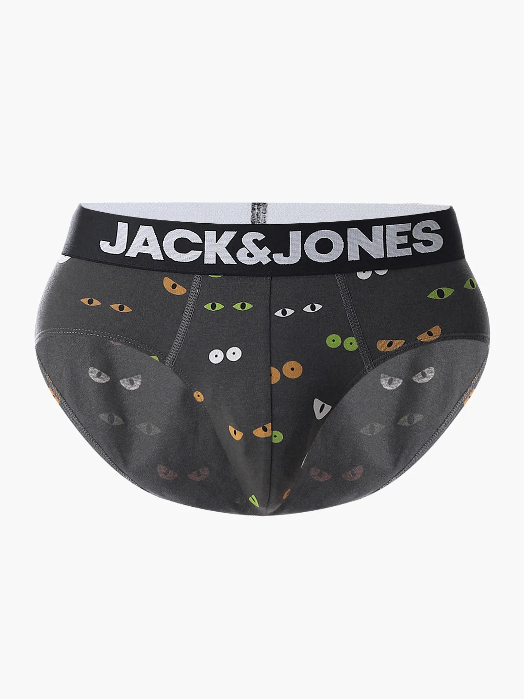 Dark Grey Printed Briefs - Image 6